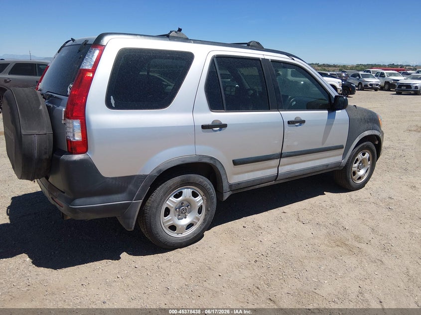 2006 Honda Cr-v VIN JHLRD78536C024548 IAAI salvage auction — NORMAL WEAR, Clear (Pennsylvania), sold $500 on 2026-07-22 (photo 4)