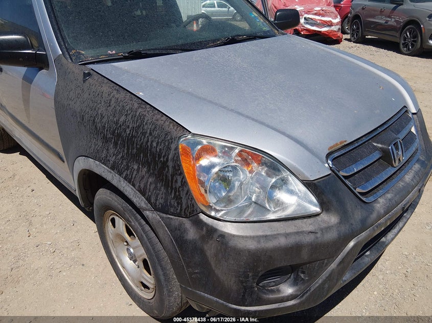 2006 Honda Cr-v VIN JHLRD78536C024548 IAAI salvage auction — NORMAL WEAR, Clear (Pennsylvania), sold $500 on 2026-07-22 (photo 6)