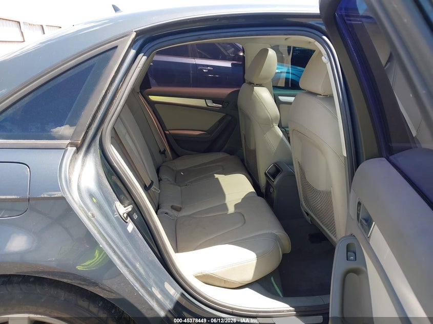 2011 Audi A4 VIN WAUAFAFL8BN038492 IAAI salvage auction — FRONT END, Clear (Montana), sold $300 on 2026-07-28 (photo 8)