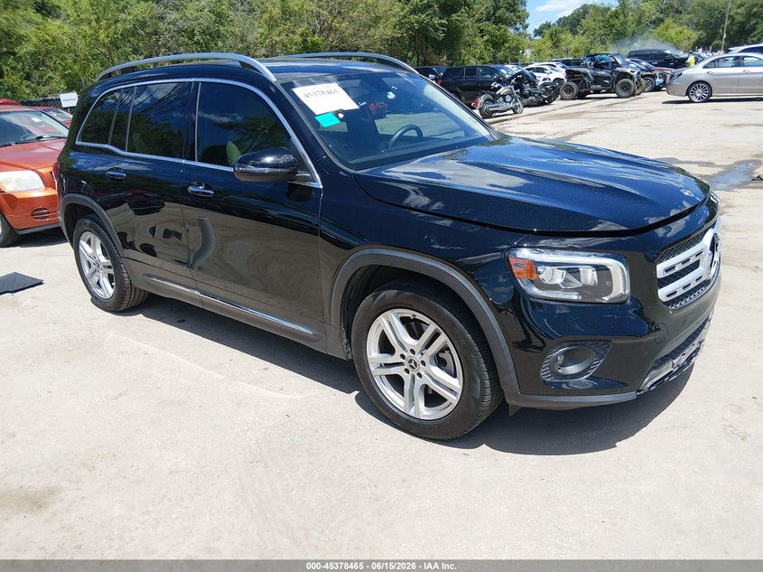 2020 Mercedes-benz Glb VIN WDC4M4GB0LW003349 IAAI salvage auction — FRONT END, Salvage Title, sold $8,125 on 2026-08-12 (photo 1)