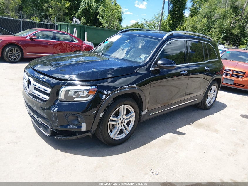 2020 Mercedes-benz Glb VIN WDC4M4GB0LW003349 IAAI salvage auction — FRONT END, Salvage Title, sold $8,125 on 2026-08-12 (photo 2)