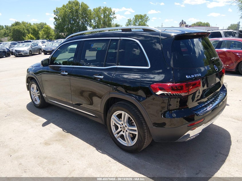 2020 Mercedes-benz Glb VIN WDC4M4GB0LW003349 IAAI salvage auction — FRONT END, Salvage Title, sold $8,125 on 2026-08-12 (photo 3)