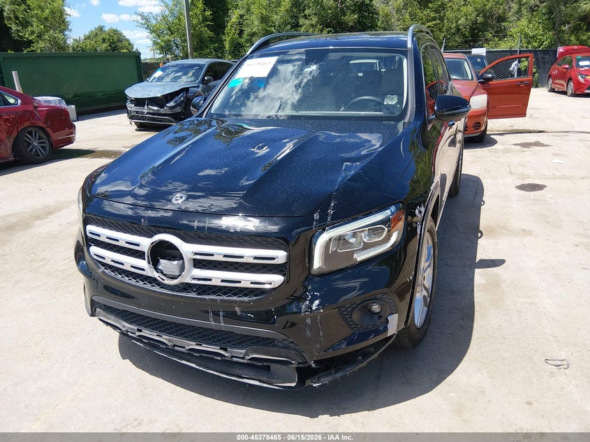 2020 Mercedes-benz Glb VIN WDC4M4GB0LW003349 IAAI salvage auction — FRONT END, Salvage Title, sold $8,125 on 2026-08-12 (photo 6)