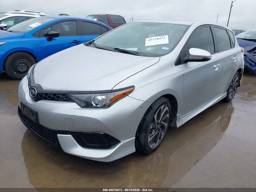 2016 Scion Im VIN JTNKARJE7GJ506557 IAAI salvage auction — REAR END, Original (Texas), sold $2,275 on 2026-07-28 (photo 2)