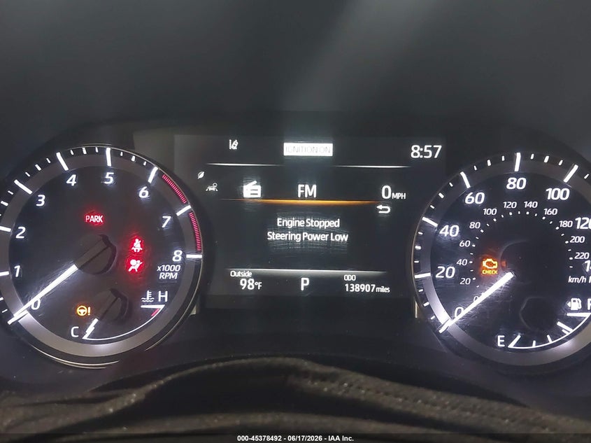 2023 Toyota Highlander VIN 5TDKDRAH3PS517239 IAAI salvage auction — FRONT END, Salvage (Arizona), sold $7,300 on 2026-07-28 (photo 7)