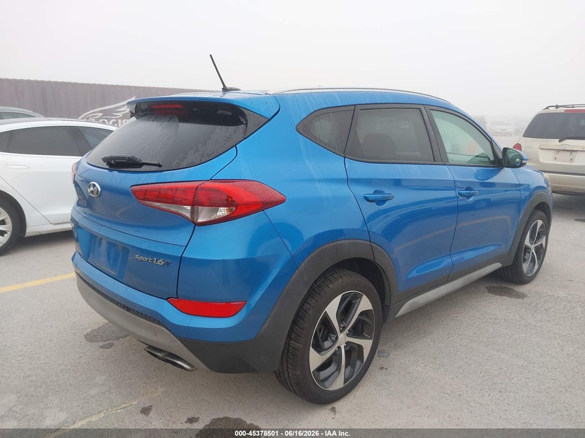 2017 Hyundai Tucson VIN KM8J33A21HU501945 IAAI salvage auction — NORMAL WEAR, Clear (Texas), sold $4,025 on 2026-07-30 (photo 4)