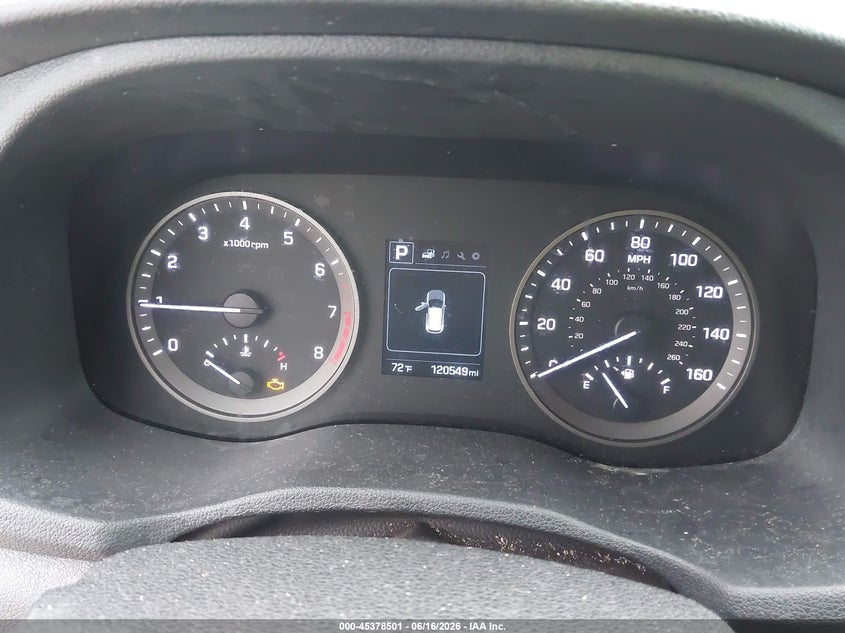 2017 Hyundai Tucson VIN KM8J33A21HU501945 IAAI salvage auction — NORMAL WEAR, Clear (Texas), sold $4,025 on 2026-07-30 (photo 7)