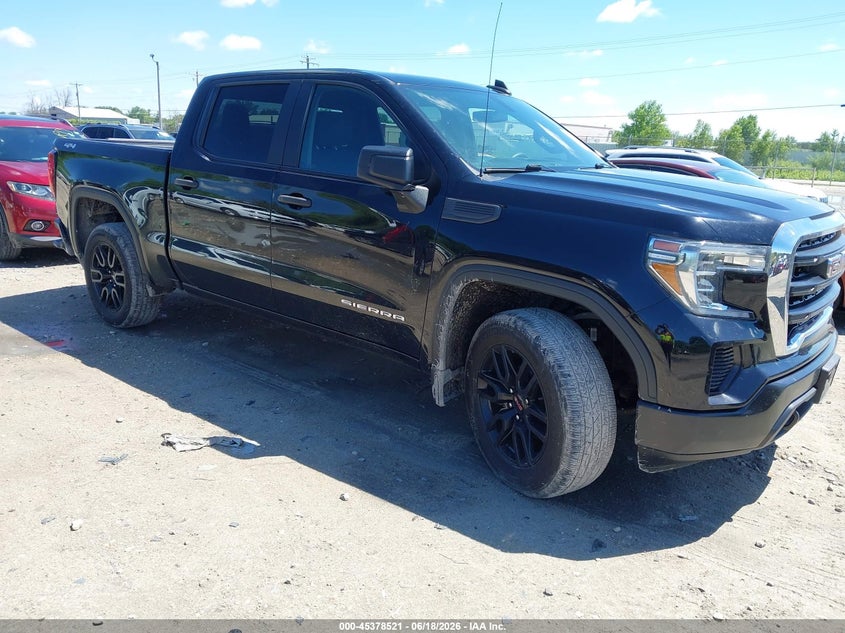 2020 Gmc SIERRA VIN 1GTP9AEK4LZ270174 IAAI salvage auction — HAIL, Salvage Title, sold $7,500 on 2026-07-12 (photo 1)