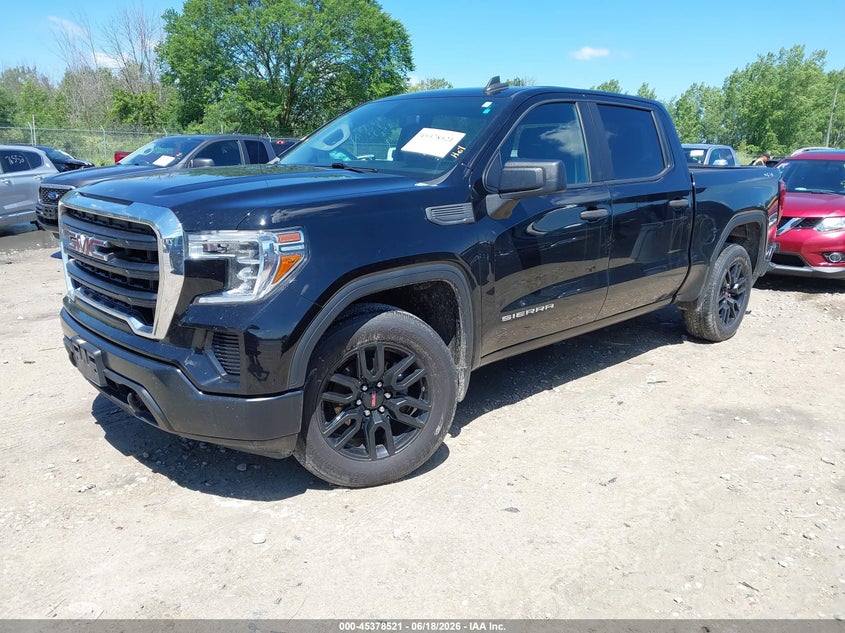 2020 Gmc SIERRA VIN 1GTP9AEK4LZ270174 IAAI salvage auction — HAIL, Salvage Title, sold $7,500 on 2026-07-12 (photo 2)