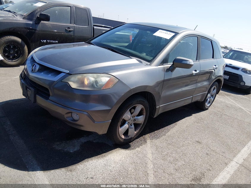 2008 Acura Rdx VIN 5J8TB18268A001258 IAAI salvage auction — NORMAL WEAR, Clear - Dealer Only (California), sold $800 on 2026-07-09 (photo 2)