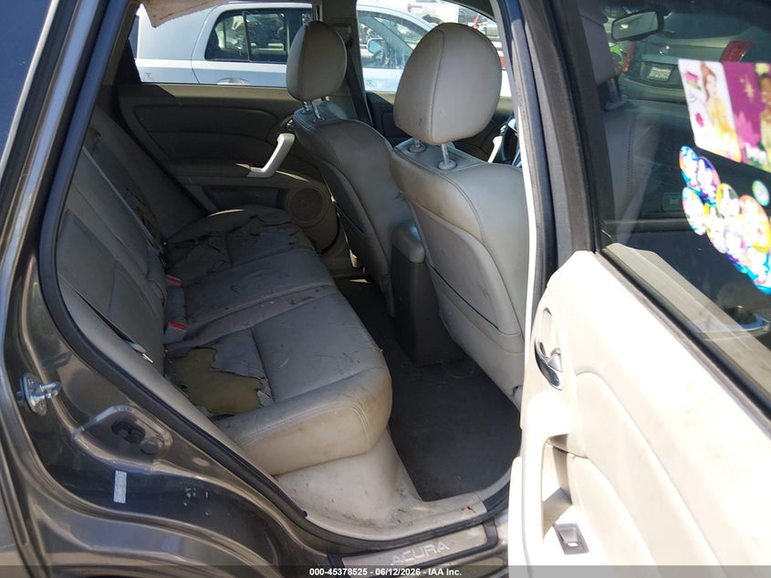 2008 Acura Rdx VIN 5J8TB18268A001258 IAAI salvage auction — NORMAL WEAR, Clear - Dealer Only (California), sold $800 on 2026-07-09 (photo 8)
