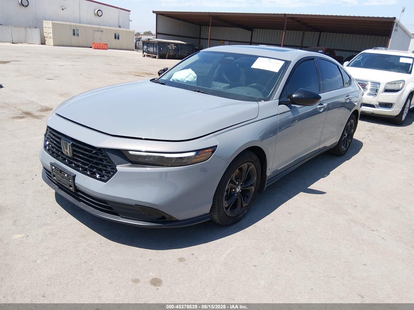 2025 Honda Accord VIN 1HGCY1F43SA021980 IAAI salvage auction — RIGHT SIDE, Salvage (California), sold $8,100 on 2026-07-29 (photo 2)