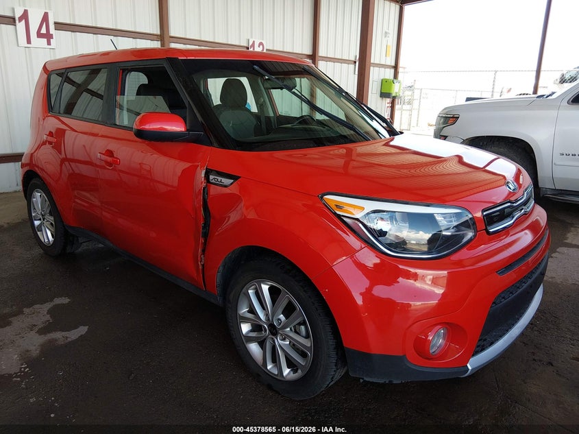 2017 Kia Soul VIN KNDJP3A57H7465356 IAAI salvage auction — THEFT, Salvage (New Mexico), sold $2,150 on 2026-07-15 (photo 1)
