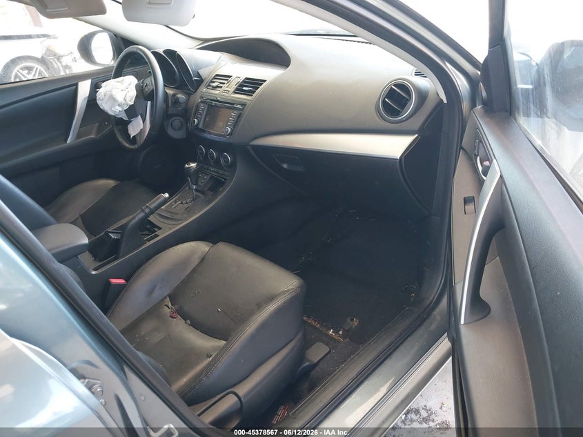 2013 Mazda 3 VIN JM1BL1MP0D1758515 IAAI salvage auction — RIGHT FRONT, Bill Of Sale (Washington), sold $450 on 2026-07-15 (photo 5)