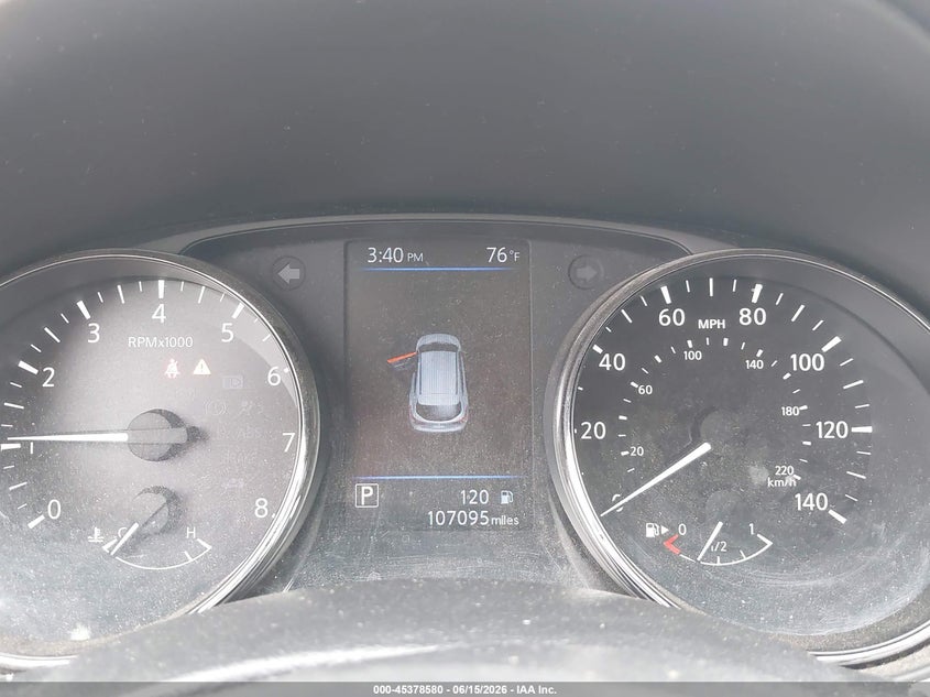2019 Nissan Rogue VIN JN1BJ1CP9KW241529 IAAI salvage auction — HAIL, Original (Texas), sold $4,450 on 2026-07-29 (photo 7)