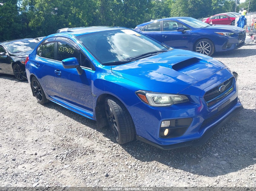 2016 Subaru Wrx VIN JF1VA1J67G9819840 IAAI salvage auction — LEFT FRONT, Salvage (Ohio), sold $2,750 on 2026-07-28 (photo 1)