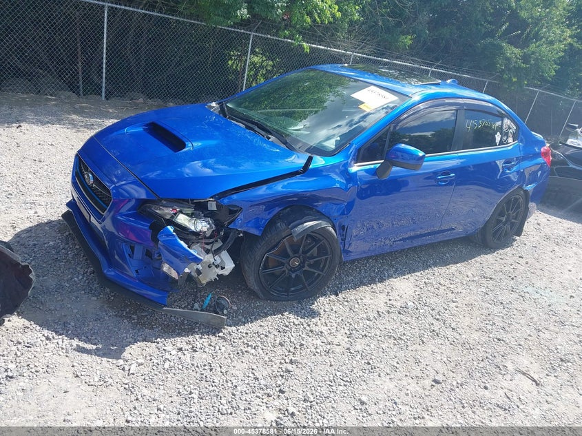 2016 Subaru Wrx VIN JF1VA1J67G9819840 IAAI salvage auction — LEFT FRONT, Salvage (Ohio), sold $2,750 on 2026-07-28 (photo 2)