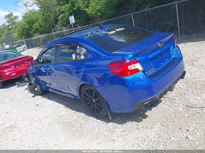 2016 Subaru Wrx VIN JF1VA1J67G9819840 IAAI salvage auction — LEFT FRONT, Salvage (Ohio), sold $2,750 on 2026-07-28 (photo 3)