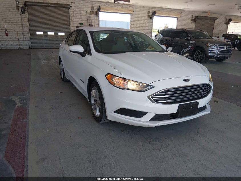 2018 Ford Fusion VIN 3FA6P0UUXJR278916 — IAAI salvage auction photo