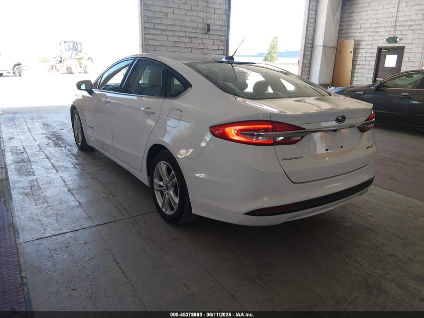 2018 Ford Fusion VIN 3FA6P0UUXJR278916 IAAI salvage auction — NORMAL WEAR, Sf97 (California), sold $12,100 on 2026-07-30 (photo 3)