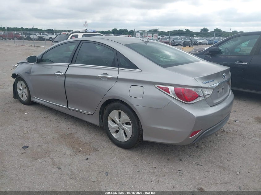 2013 Hyundai Sonata VIN KMHEC4A47DA082567 IAAI salvage auction — FRONT END, Salvage (Texas), sold $900 on 2026-07-07 (photo 3)