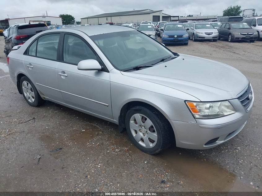 2009 Hyundai Sonata VIN 5NPET46C09H459017 IAAI salvage auction — LEFT FRONT, Clear (Alabama), sold $300 on 2026-07-14 (photo 1)