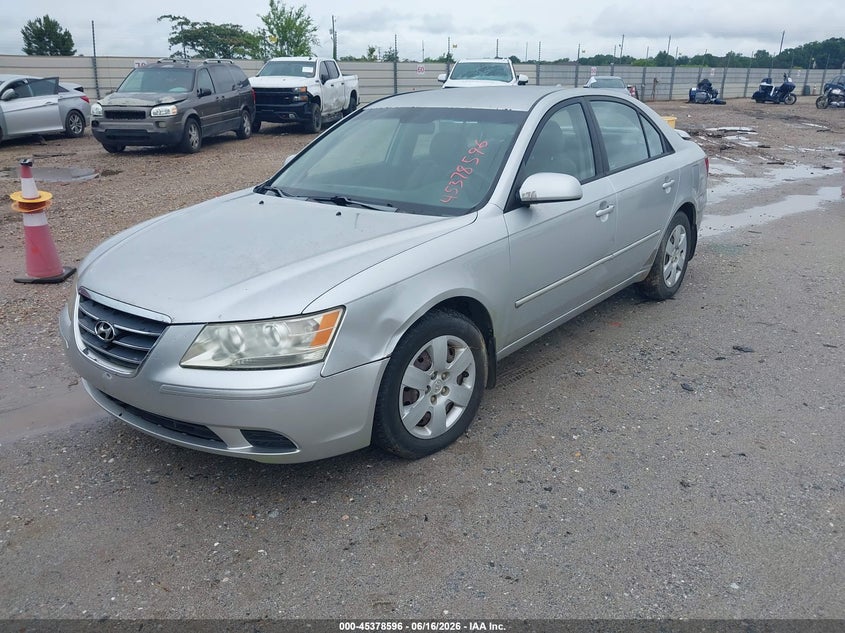 2009 Hyundai Sonata VIN 5NPET46C09H459017 IAAI salvage auction — LEFT FRONT, Clear (Alabama), sold $300 on 2026-07-14 (photo 2)