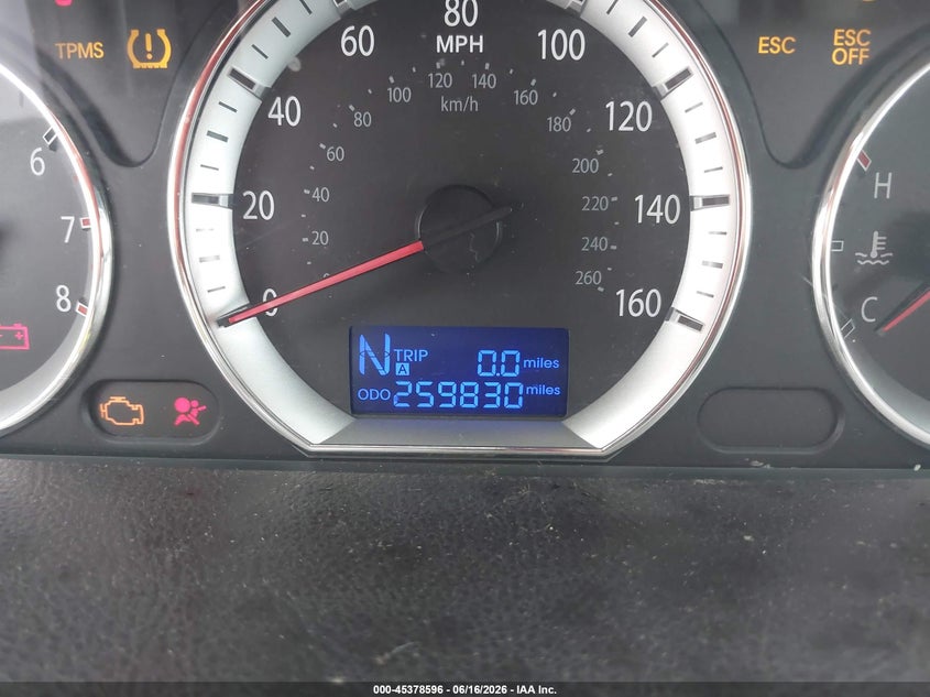 2009 Hyundai Sonata VIN 5NPET46C09H459017 IAAI salvage auction — LEFT FRONT, Clear (Alabama), sold $300 on 2026-07-14 (photo 7)