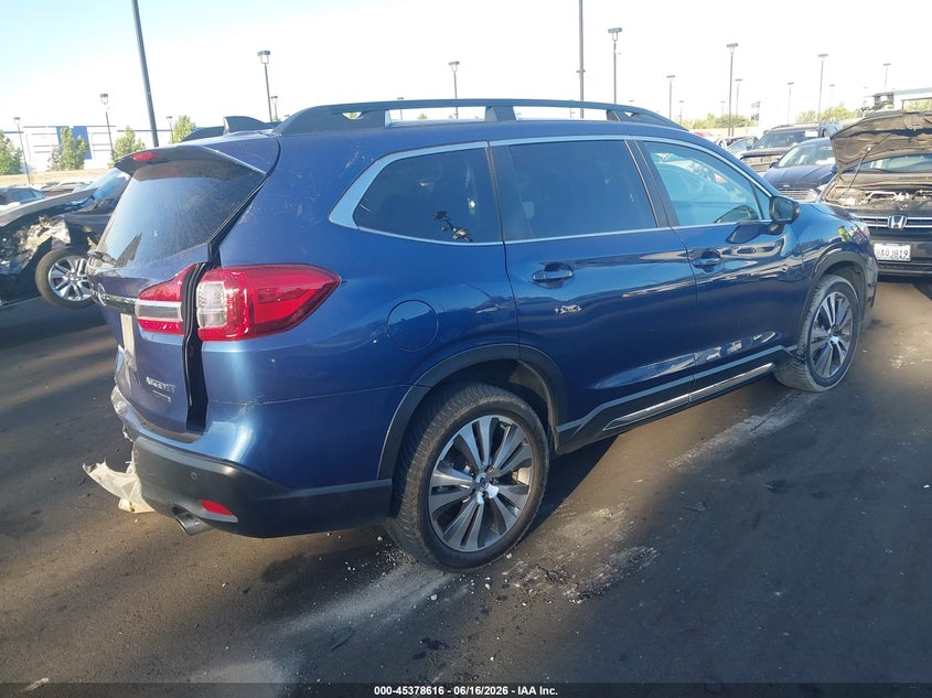 2020 Subaru Ascent VIN 4S4WMALD6L3423330 IAAI salvage auction — LEFT REAR, Salvage Certificate (California), sold $5,000 on 2026-07-10 (photo 4)
