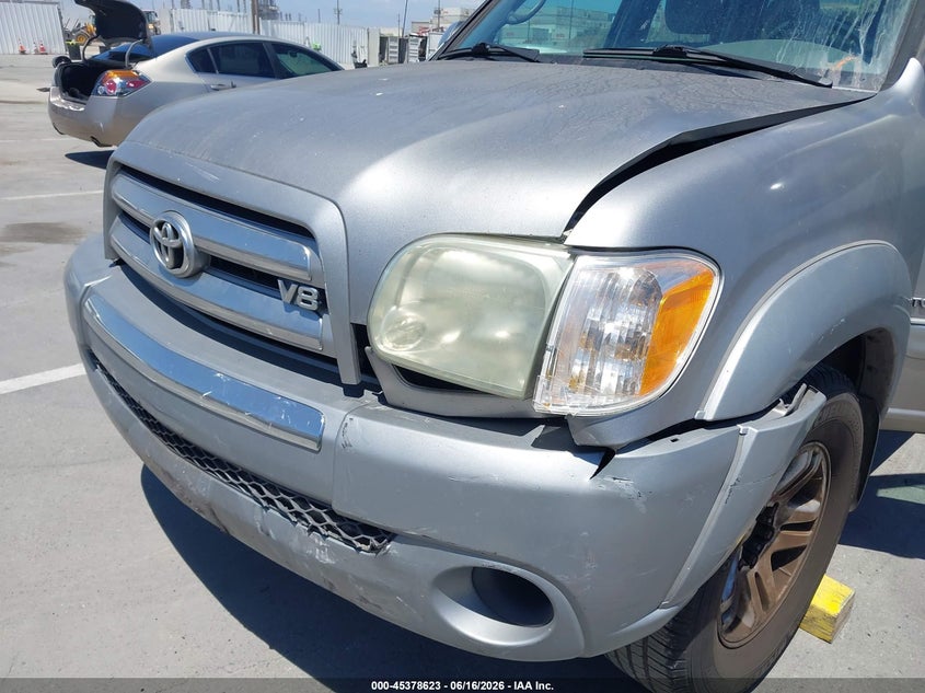 2005 Toyota Tundra VIN 5TBET34165S477711 IAAI salvage auction — FRONT END, Salvage (California), sold $1,775 on 2026-07-08 (photo 6)