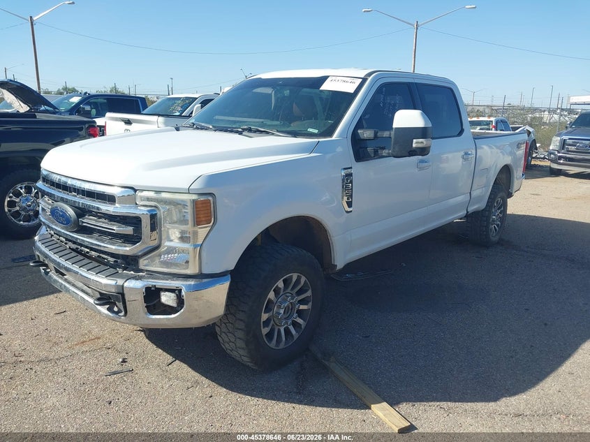 2022 Ford F-350 VIN 1FT8W3BN9NEE85843 IAAI salvage auction — REAR END, Salvage (Utah), sold $7,100 on 2026-07-30 (photo 2)