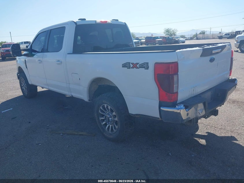 2022 Ford F-350 VIN 1FT8W3BN9NEE85843 IAAI salvage auction — REAR END, Salvage (Utah), sold $7,100 on 2026-07-30 (photo 3)