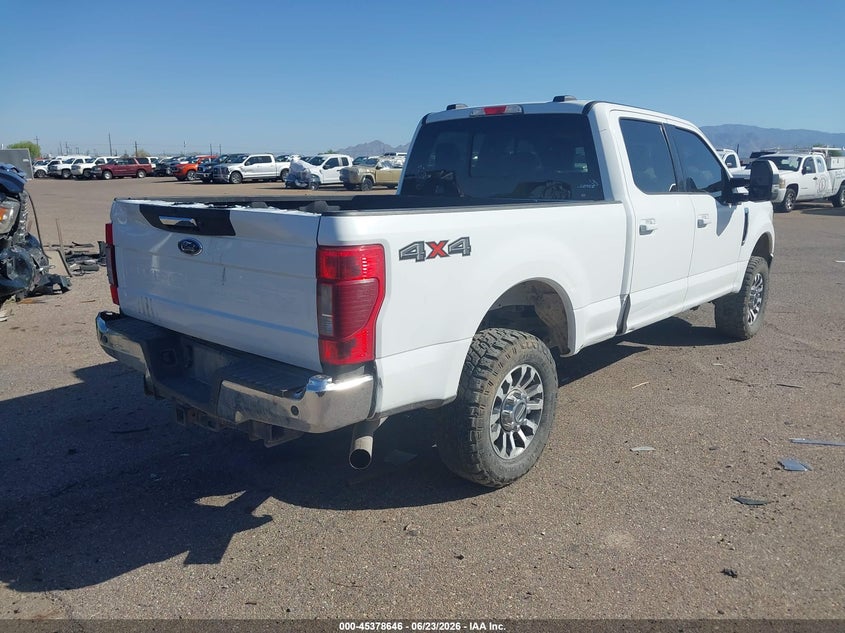 2022 Ford F-350 VIN 1FT8W3BN9NEE85843 IAAI salvage auction — REAR END, Salvage (Utah), sold $7,100 on 2026-07-30 (photo 4)