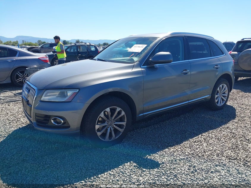 2013 Audi Q5 VIN WA1LFAFP5DA030272 IAAI salvage auction — NORMAL WEAR, Salvage Title, sold $1,825 on 2026-07-27 (photo 2)