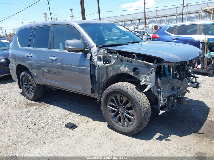 2023 Lexus Gx VIN JTJAM7BX6P5351792 IAAI salvage auction — FRONT END, Salvage (California), sold $24,400 on 2026-07-07 (photo 1)