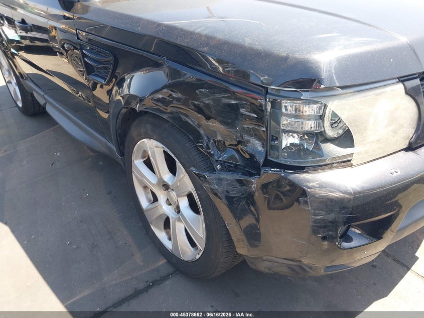 2011 Land rover Range rover sport VIN SALSF2D44BA260777 IAAI salvage auction — RIGHT FRONT, Salvage Certificate (California), sold $900 on 2026-07-08 (photo 6)
