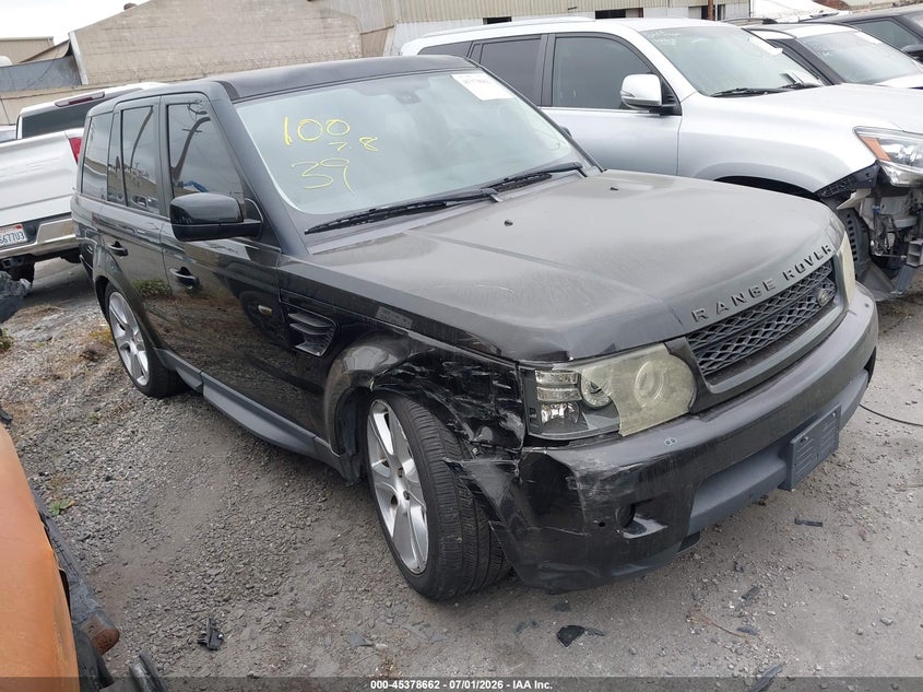 2011 Land rover Range rover sport VIN SALSF2D44BA260777 IAAI salvage auction — RIGHT FRONT, Salvage Certificate (California), sold $900 on 2026-07-08 (photo 1)