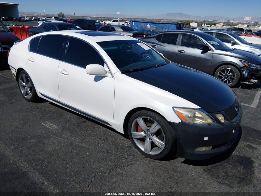 2006 Lexus Gs VIN JTHBN96S865005898 IAAI salvage auction — FRAME DAMAGE, Salvage (Nevada), sold $100 on 2026-07-10 (photo 1)