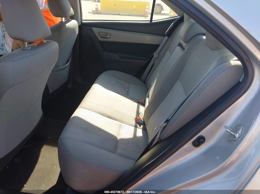 2016 Toyota Corolla VIN 2T1BURHE3GC571323 IAAI salvage auction — RIGHT REAR, Salvage (California), sold $1,850 on 2026-07-09 (photo 8)