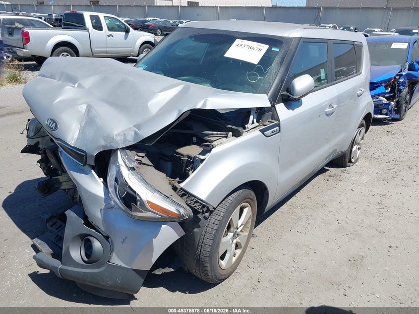 2017 Kia Soul VIN KNDJN2A2XH7466894 IAAI salvage auction — FRONT END, Salvage Certificate (California), sold $25 on 2026-07-15 (photo 2)