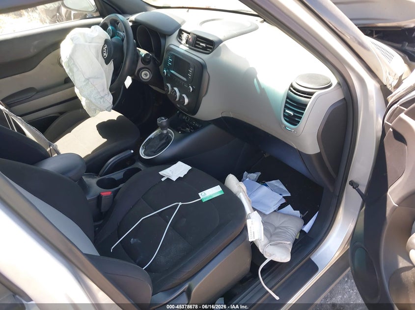 2017 Kia Soul VIN KNDJN2A2XH7466894 IAAI salvage auction — FRONT END, Salvage Certificate (California), sold $25 on 2026-07-15 (photo 5)
