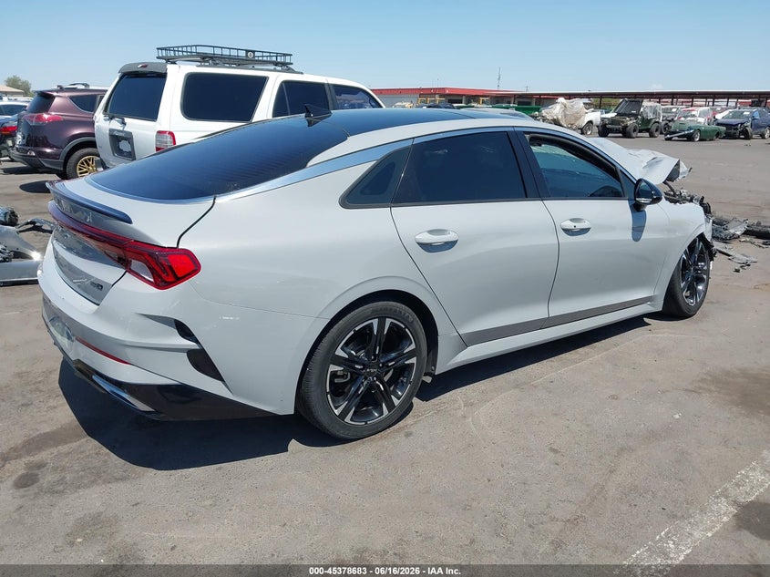 2022 Kia K5 VIN 5XXG64J22NG138858 IAAI salvage auction — RIGHT FRONT, Salvage (Arizona), sold $2,100 on 2026-07-21 (photo 4)