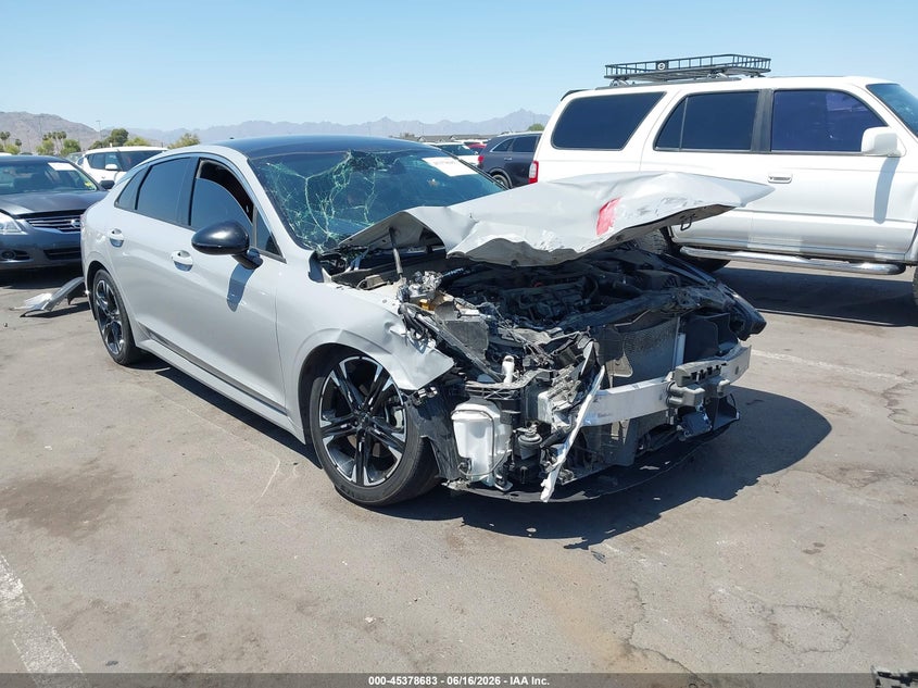 2022 Kia K5 VIN 5XXG64J22NG138858 IAAI salvage auction — RIGHT FRONT, Salvage (Arizona), sold $2,100 on 2026-07-21 (photo 6)