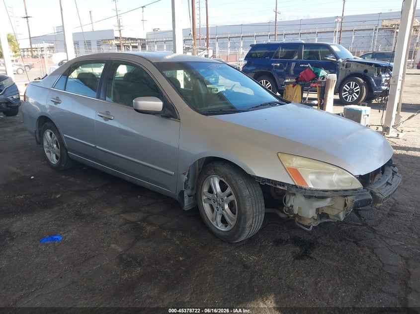 2007 Honda Accord VIN JHMCM563X7C003303 IAAI salvage auction — FRONT END, Salvage (California), sold $500 on 2026-07-07 (photo 1)