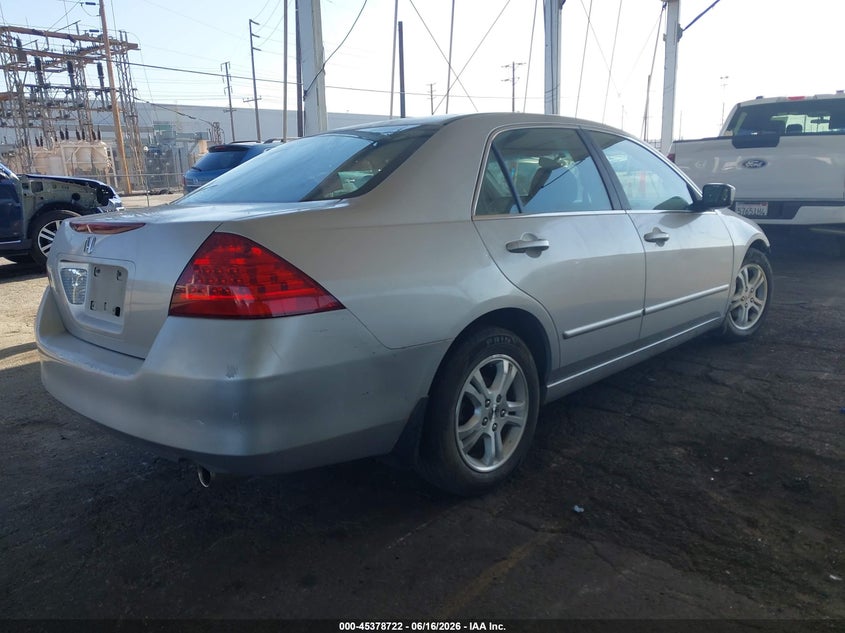 2007 Honda Accord VIN JHMCM563X7C003303 IAAI salvage auction — FRONT END, Salvage (California), sold $500 on 2026-07-07 (photo 4)