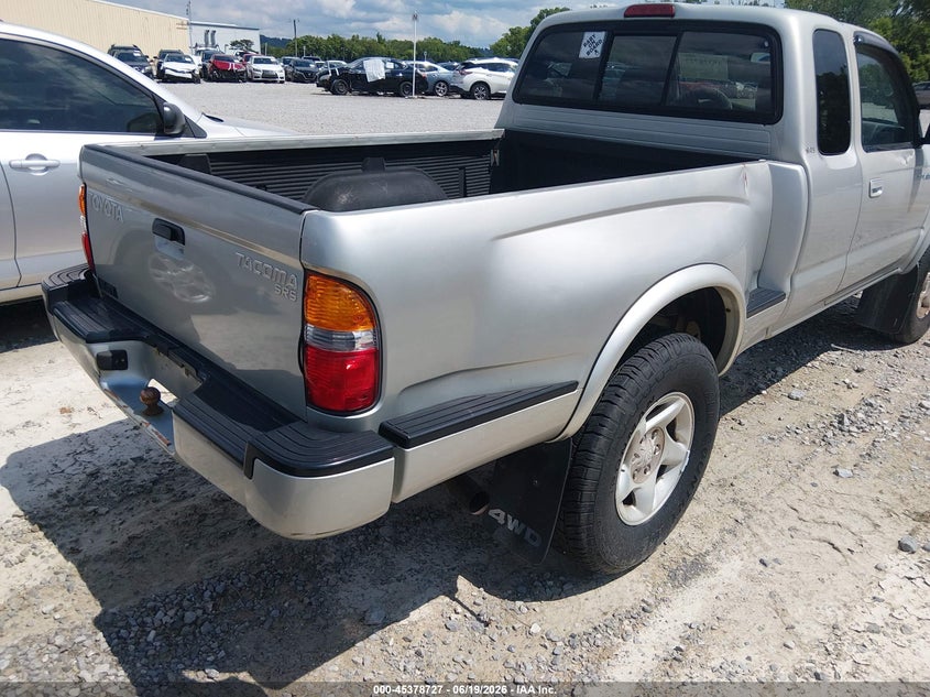 2001 Toyota Tacoma VIN 5TEWM72N71Z819489 IAAI salvage auction — NORMAL WEAR, Clear (Tennessee), sold $5,750 on 2026-07-06 (photo 4)