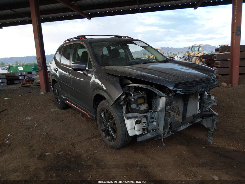 2022 Subaru Forester VIN JF2SKAJC4NH464419 IAAI salvage auction — FRONT END, Salvage (Arizona), sold $6,500 on 2026-07-07 (photo 1)