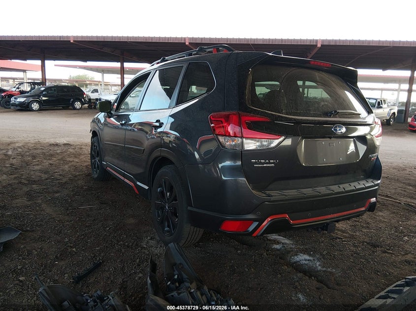 2022 Subaru Forester VIN JF2SKAJC4NH464419 IAAI salvage auction — FRONT END, Salvage (Arizona), sold $6,500 on 2026-07-07 (photo 3)