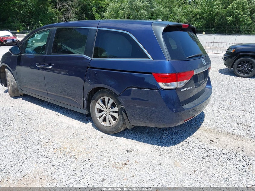 2014 Honda Odyssey VIN 5FNRL5H66EB133245 IAAI salvage auction — LEFT SIDE, Salvage Title, sold $825 on 2026-07-23 (photo 6)