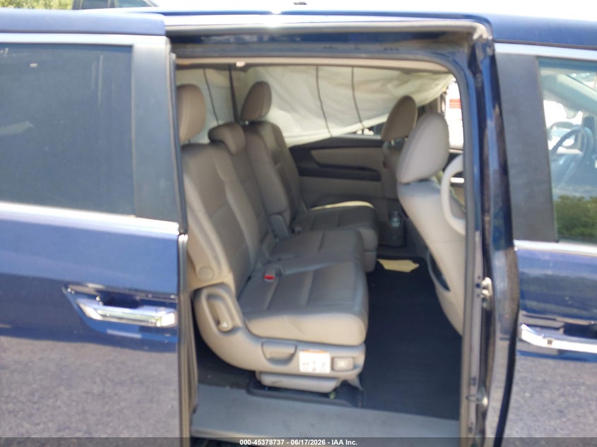2014 Honda Odyssey VIN 5FNRL5H66EB133245 IAAI salvage auction — LEFT SIDE, Salvage Title, sold $825 on 2026-07-23 (photo 8)